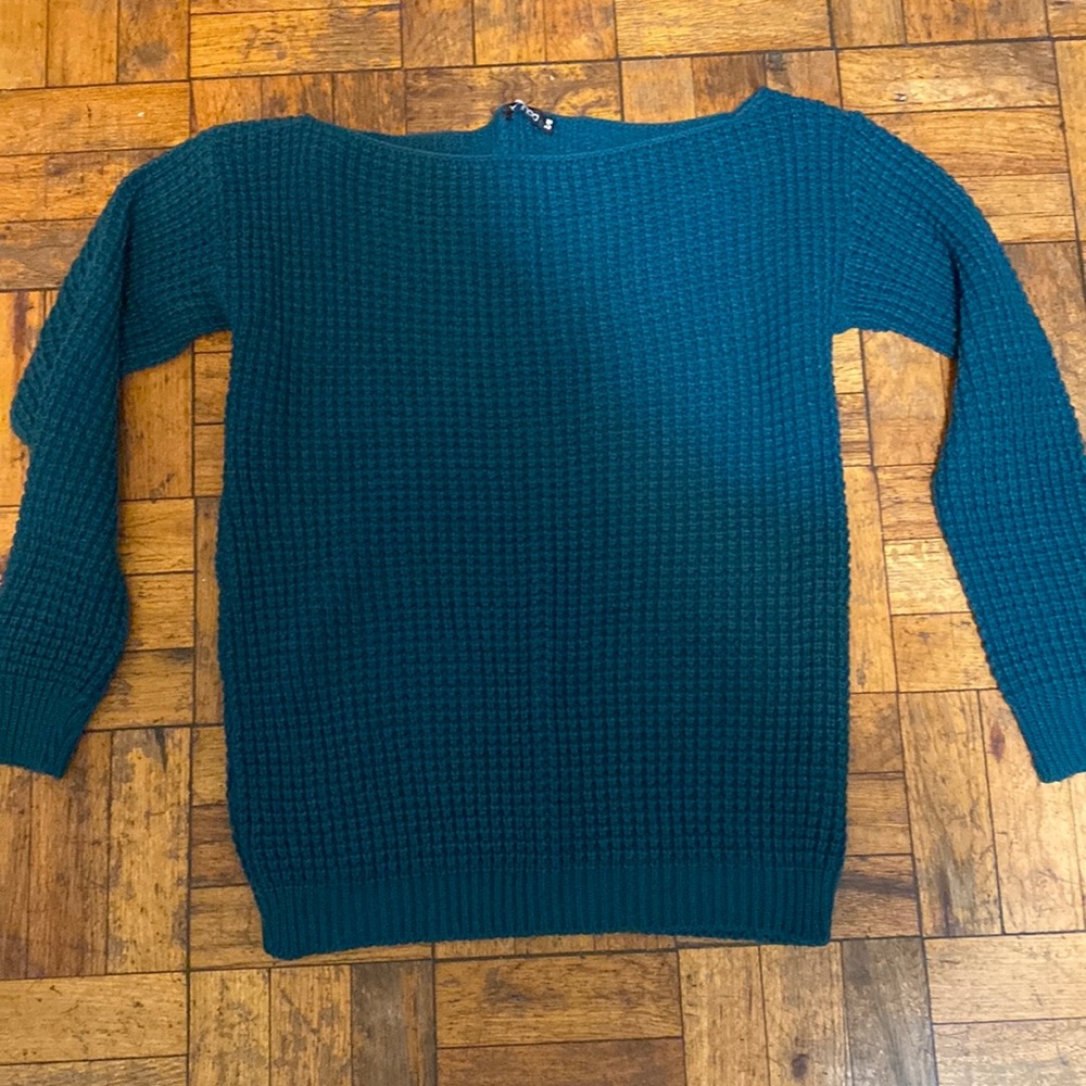 Boohoo cable knit sweater